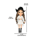 Boneca Aria Country Sua Estrela do Sertanejo Boiadeira Cantora Violão Acessórios Menina Presente!