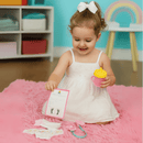 Kit Acessórios Petit Baby Cuidados para sua Bonequinha com Chupeta Fralda e Mais Menina Presente