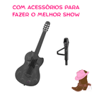 Boneca Aria Country Sua Estrela do Sertanejo Boiadeira Cantora Violão Acessórios Menina Presente!