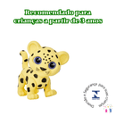 Boneco Vinil Atóxico Oncinha Pintada Safari Animais Grande Macio Brinquedo Criança Presente