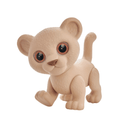Boneco Vinil Atóxico Oncinha Parda Safari Animais Grande Macio Brinquedo Criança Presente