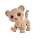 Boneco Vinil Atóxico Oncinha Parda Safari Animais Grande Macio Brinquedo Criança Presente