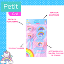 Kit Petit Chá – Chaleira, Xícaras, Pratinhos e Talheres Coloridos e De Unicórnio