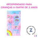 Kit Petit Chá – Chaleira, Xícaras, Pratinhos e Talheres Coloridos e De Unicórnio