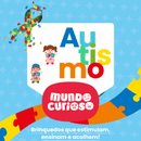 Kit c/4 Jogo de Cartas Autista Inclusão Criatividade Diversão Pedagógico Criança Presente Autismo
