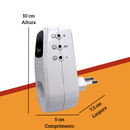 Protetor De Energia 110v Delay Ajustável P/ Eletrodomésticos