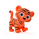 Boneco Vinil Atóxico Tigrinho Safari Animais Grande Macio Brinquedo Criança Presente