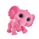 Boneco Vinil Atóxico Elefantinho Rosa Safari Animais Grande Macio Brinquedo Criança Presente