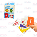 Jogo de Cartas Números Autista Inclusão Criatividade Diversão Pedagógico Criança Presente Autismo