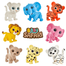 Boneco Vinil Atóxico Oncinha Pintada Safari Animais Grande Macio Brinquedo Criança Presente