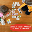Kit c/4 Jogo de Cartas Autista Inclusão Criatividade Diversão Pedagógico Criança Presente Autismo
