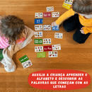 Kit c/4 Jogo de Cartas Autista Inclusão Criatividade Diversão Pedagógico Criança Presente Autismo