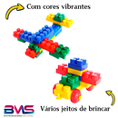 Brinquedo Blocos De Montar 36peças Grandes Infantil Criança